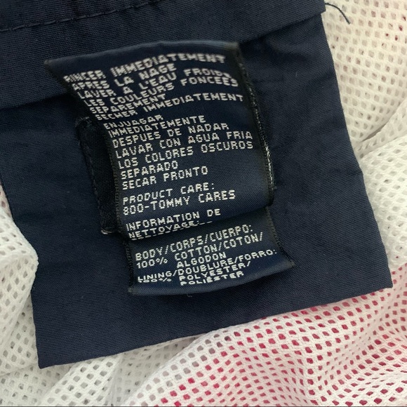 Vintage Tommy Hilfiger nautical flag swim trunks - Picture 6 of 9